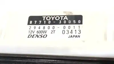 Peça sobressalente para automóvel em segunda mão resistência sofagem chauffage por lexus is iii (_e3_) 300h (ave30_) referências oem iam 8771030050  