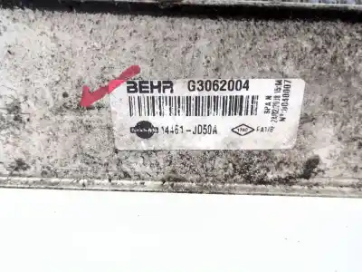 Автозапчасти б/у интеркулер за nissan qashqai / qashqai +2 i (j10, nj10, jj10e) 1.5 dci ссылки oem iam g3062004  