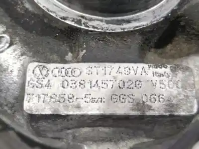 Pezzo di ricambio per auto di seconda mano turbocompressore per audi a6 c6 (4f2) 2.0 tdi riferimenti oem iam 038145702g 038 145 702 g gt1749va