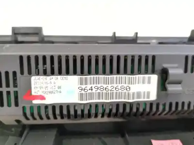 Tweedehands auto-onderdeel multifunctioneel display voor peugeot 307 (3a/c) 1.6 hdi 110 oem iam-referenties 9649852680  