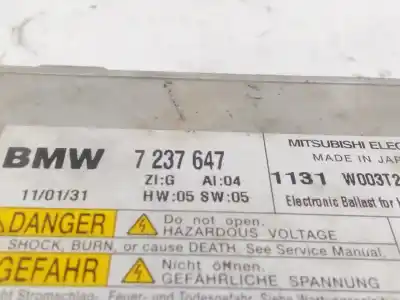 Peça sobressalente para automóvel em segunda mão balastro de xenon por bmw x1 (e84) xdrive 18 d referências oem iam 7237647  