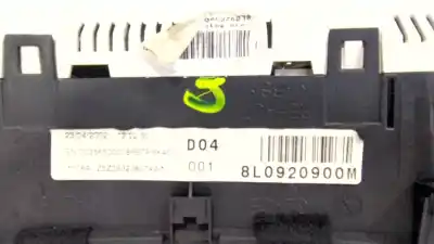 Second-hand car spare part dashboard for audi a3 (8l1) 1.9 tdi oem iam references 8l0920900m  