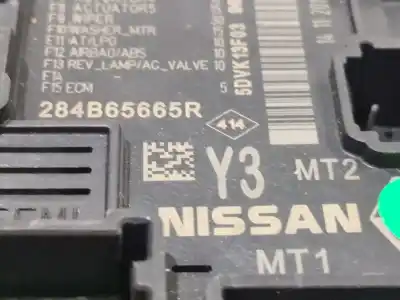 Second-hand car spare part fuse box unit for renault arkana i (lcm_, ldn_) 1.3 tce 160 (ldn1) oem iam references 284b65665r  