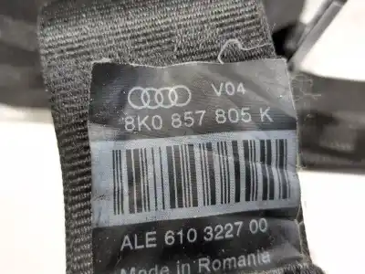 Автозапчастина б/у задній правий ремін безпеки для audi a4 b8 (8k2) 2.0 tdi посилання на oem iam 8k0857805k 8k0 857 805 k  Автозапчастина б/у задній правий ремін безпеки для audi a4 b8 (8k2) 2.0 tdi посилання на oem iam 8k0857805k 8k0 857 805 k