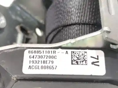 Автозапчастина б/у передній лівий ремін безпеки для renault arkana i (lcm_, ldn_) 1.3 tce 160 (ldn1) посилання на oem iam 868851101r 193218e79acgl008657 