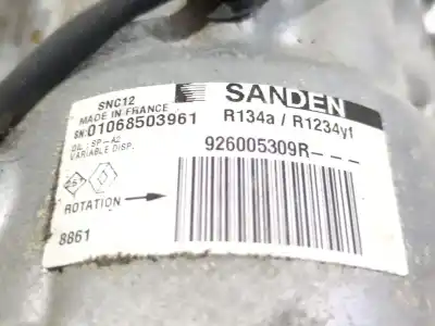 Автозапчастина б/у компресор кондиционера для renault arkana i (lcm_, ldn_) 1.3 tce 160 (ldn1) посилання на oem iam 926005309r 01068503961 