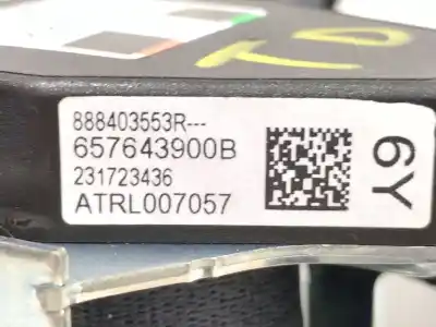 Second-hand car spare part rear right seat belt for renault captur ii (hf_) e-tech 145 (hfmu) oem iam references 888403553r 231723436atrl007057 