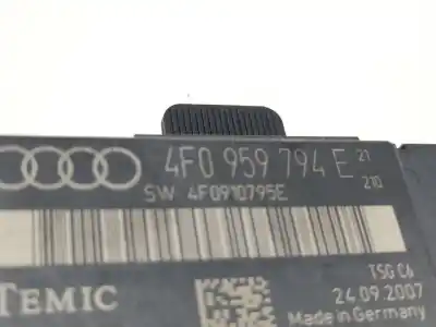 Автозапчастина б/у модуль комфорт для audi a6 c6 (4f2) 2.0 tdi посилання на oem iam 4f0959794e  