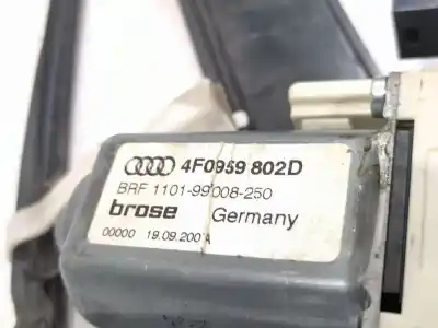 Автозапчасти б/у регулятор стекла переднего правого за audi a6 c6 (4f2) 2.0 tdi ссылки oem iam 4f0959802d  