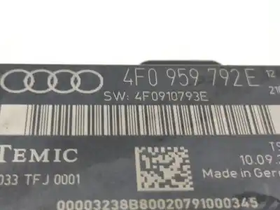 Автозапчастина б/у модуль комфорт для audi a6 c6 (4f2) 2.0 tdi посилання на oem iam 4f0959792e 4f0 959 792 e 4f0910793e