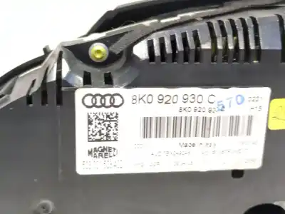 Second-hand car spare part dashboard for audi a4 b8 (8k2) 2.0 tdi oem iam references 8k0920930c  8k0 920 930 c
