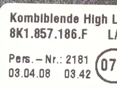 Автозапчастина б/у окрашувальник задніх ліхтарів для audi a4 b8 (8k2) 2.0 tdi посилання на oem iam 8k1857186f 8k1 857 186 f  Автозапчастина б/у окрашувальник задніх ліхтарів для audi a4 b8 (8k2) 2.0 tdi посилання на oem iam 8k1857186f 8k1 857 186 f