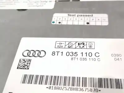 Автозапчастина б/у аудіо система / радіо cd для audi a4 b8 (8k2) 2.0 tdi посилання на oem iam 8t1035110c 8t1 035 110 c  Автозапчастина б/у аудіо система / радіо cd для audi a4 b8 (8k2) 2.0 tdi посилання на oem iam 8t1035110c 8t1 035 110 c