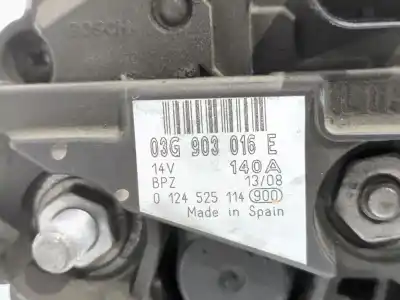 Автозапчасти б/у генератор за audi a4 b8 (8k2) 2.0 tdi ссылки oem iam 03g903016e 03g 903 016 e 0124525114 Автозапчасти б/у генератор за audi a4 b8 (8k2) 2.0 tdi ссылки oem iam 03g903016e 03g 903 016 e 0124525114