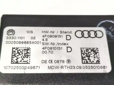 Second-hand car spare part ignition switch for audi a6 c6 avant (4f5) 2.7 tdi oem iam references 4f0910131 10702500249671 