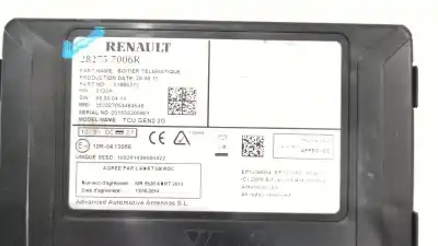 Автозапчастина б/у електронний модуль для renault megane iv fastback (b9a/m/n_) 1.5 dci 110 (b9a3) посилання на oem iam 282757006r  