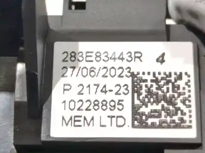 Second-hand car spare part climate control for renault captur ii (hf_) e-tech 145 (hfmu) oem iam references 283e83443r  