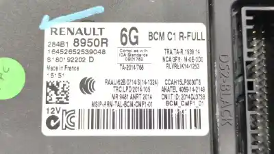 Автозапчастина б/у електронний модуль для renault megane iv fastback (b9a/m/n_) 1.5 dci 110 (b9a3) посилання на oem iam 284b18950r  16452652539048