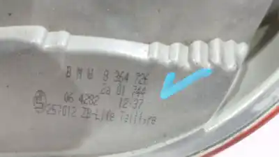 Second-hand car spare part right tailgate light for bmw 3 coupé (e46) 320 ci oem iam references 8364726  8 364 726