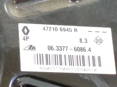 Second-hand car spare part brake servo for renault arkana i (lcm_, ldn_) 1.3 tce 160 (ldn1) oem iam references 472106945r 4640337760863399302610 