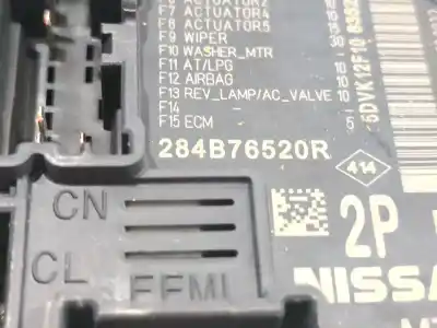 Second-hand car spare part fuse box unit for dacia jogger 1.0 tce 110 (rkmd) oem iam references 284b76520r  