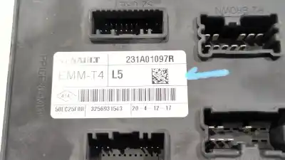Автозапчасти б/у электронный модуль за renault captur i (j5_, h5_) 1.5 dci 90 ссылки oem iam 231a01097r  