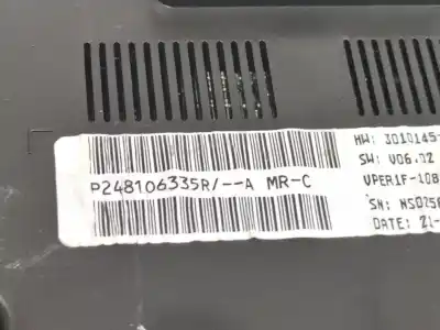 Автозапчастина б/у панель інструментів для renault megane iv fastback (b9a/m/n_) 1.5 dci 110 (b9a3) посилання на oem iam 248106335r  