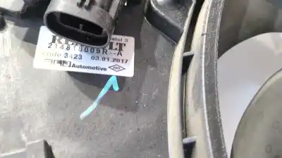 Автозапчасти б/у электрический вентилятор за renault captur i (j5_, h5_) 0.9 tce 90 ссылки oem iam 214818009r  