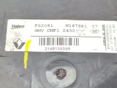 Second-hand car spare part radiator cooling fan for renault megane iv fastback (b9a/m/n_) 1.5 dci 110 (b9a3) oem iam references 214813939r  