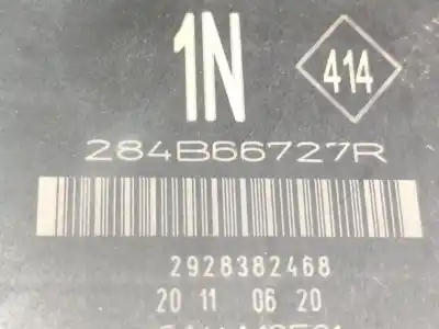 Автозапчастина б/у реле/запоперівник для renault megane iv fastback (b9a/m/n_) 1.5 dci 110 (b9a3) посилання на oem iam 284b66727r  