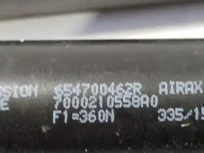 Автозапчастина б/у амортизатор капота для renault megane iv fastback (b9a/m/n_) 1.5 dci 110 (b9a3) посилання на oem iam 654700462r  