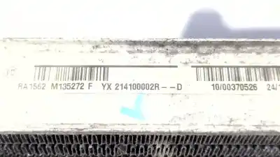 Автозапчасти б/у водяной радиатор за renault scénic iii (jz0/1_) 1.5 dci ссылки oem iam 214100002r  