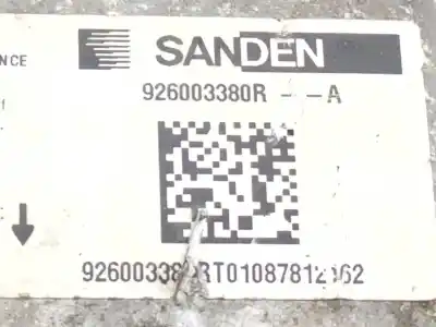 Pezzo di ricambio per auto di seconda mano compressore aria condizionata per dacia jogger 1.0 tce 110 (rkmd) riferimenti oem iam 926003380r 926003380ra 