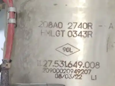 Автозапчастина б/у катализатор для dacia jogger 1.0 tce 110 (rkmd) посилання на oem iam 208a02740r hmlgt0343r 