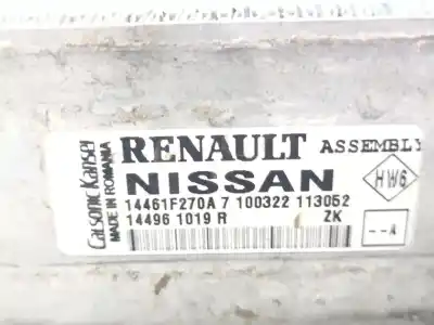 Автозапчастина б/у інтеркулер для dacia jogger 1.0 tce 110 (rkmd) посилання на oem iam 144961019r 14461f270a7 