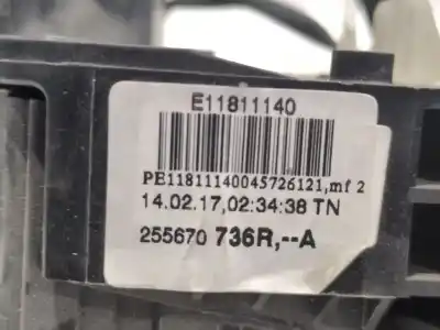 Автозапчастина б/у многофункційне управління для dacia dokker monospace (ke_) 1.5 dci (keaj, keah) посилання на oem iam 255670736r  