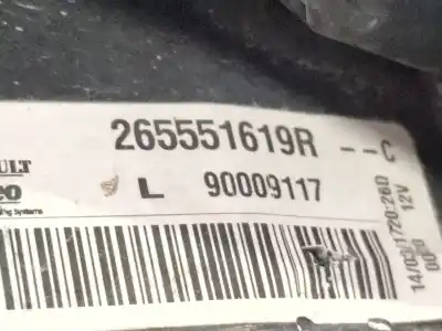 Second-hand car spare part left tailgate light for dacia dokker monospace (ke_) 1.5 dci (keaj, keah) oem iam references 265551619r 90009117 
