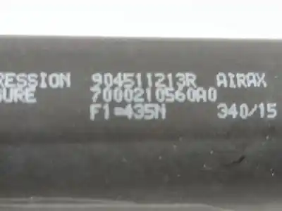 Автозапчастина б/у амортизаторі багажника/дверей для renault megane iv fastback (b9a/m/n_) 1.2 tce 130 (b9mr) посилання на oem iam 904511213r  