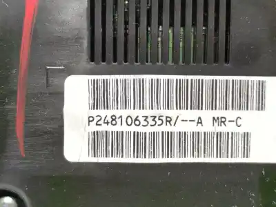 Автозапчастина б/у панель інструментів для renault megane iv fastback (b9a/m/n_) 1.2 tce 130 (b9mr) посилання на oem iam 248106335r  p248106335r