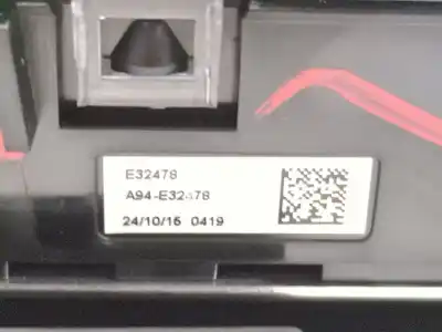 Автозапчастина б/у багатофункційний дисплей для renault megane iv fastback (b9a/m/n_) 1.2 tce 130 (b9mr) посилання на oem iam e32478  a94e32478