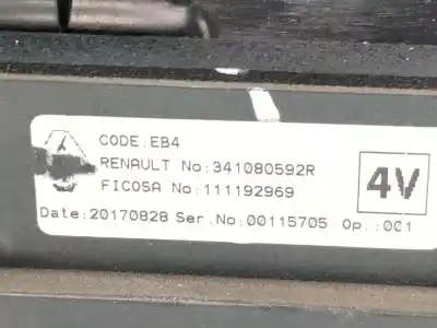 Peça sobressalente para automóvel em segunda mão fio por renault captur i (j5_, h5_) 1.2 tce 120 referências oem iam 341080592r  