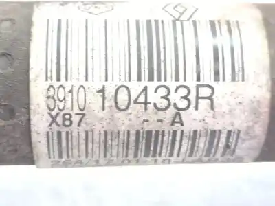 Автозапчасти б/у передняя левая трансмиссия за renault captur i (j5_, h5_) 1.2 tce 120 ссылки oem iam 391010433r  