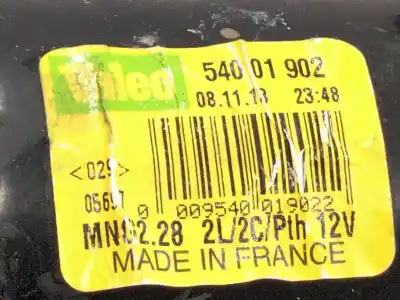 Peça sobressalente para automóvel em segunda mão motor do limpa para brisas por renault kangoo express (fw0/1_) 1.5 dci 75 (fw07, fw10, fw04) referências oem iam 54001902 009540019022 