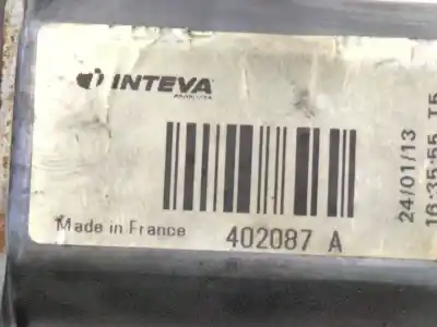 Автозапчастина б/у регулятор вікна передній лівий для renault kangoo express (fw0/1_) 1.5 dci 75 (fw07, fw10, fw04) посилання на oem iam 402087a  