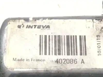 Автозапчастина б/у регулятор переднього правого скла для renault kangoo express (fw0/1_) 1.5 dci 75 (fw07, fw10, fw04) посилання на oem iam 402086a  