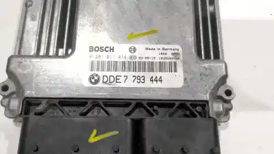 Second-hand car spare part ecu engine control for bmw x5 (e53) 3.0 d oem iam references dde 7 793 444  bosch 0 281 011 414