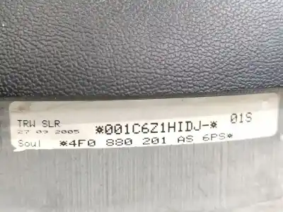 Автозапчастина б/у передня ліва подушка безопасности для audi a4 b8 (8k2) 2.0 tdi посилання на oem iam 4f0880201as 4f0880201as6ps 001c6z1hidj