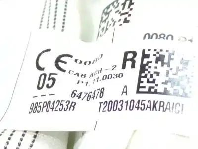 Автозапчастина б/у передня права подушка безпеки для renault arkana i (lcm_, ldn_) 1.3 tce 160 (ldn1) посилання на oem iam 985p04253r t20031045akraici 