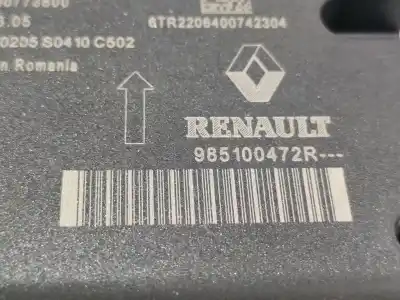 Автозапчастина б/у блок управління подушками безпеки для dacia jogger 1.0 tce 110 (rkmd) посилання на oem iam 985100472r a3c10773800 