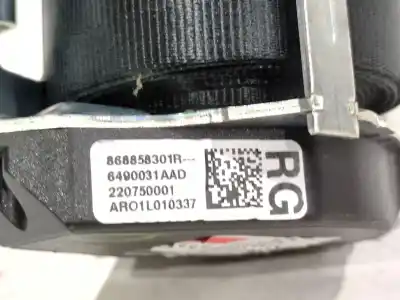 Автозапчастина б/у передній лівий ремін безпеки для dacia jogger 1.0 tce 110 (rkmd) посилання на oem iam 868858301rt 868858301rt220750001aro1l010337 868858301rt220750001033